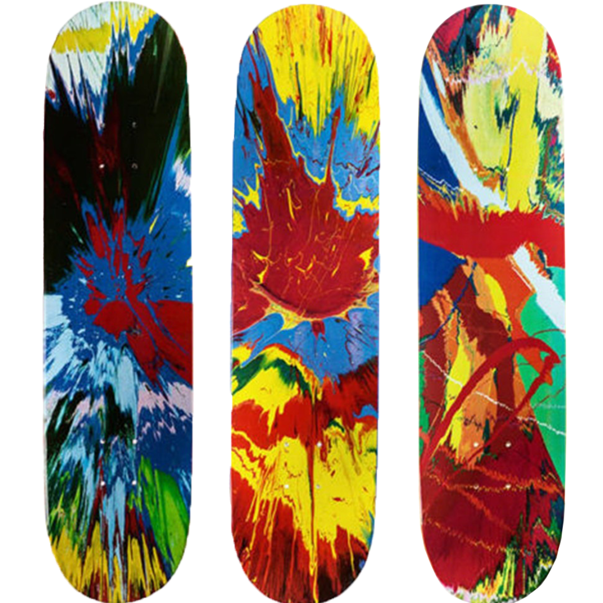 Supreme Spin Skate Decks | Damien Hirst | GC Editions Supreme Spin Skate Decks | Damien Hirst | GC Editions