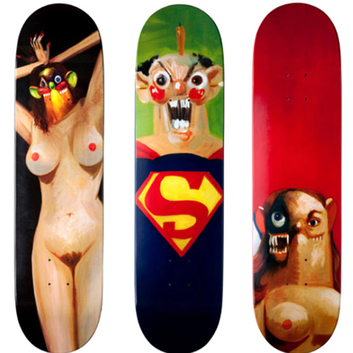 シュプリーム10SS e Condo Skateboard Deck Supreme x George Condo Skateboard Decks | George Condo | GC