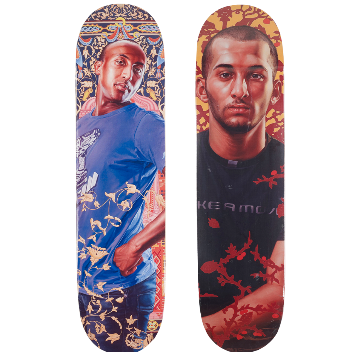 Alios Itzhak & Mahmud Abu Razak Skateboard Deck | Kehinde