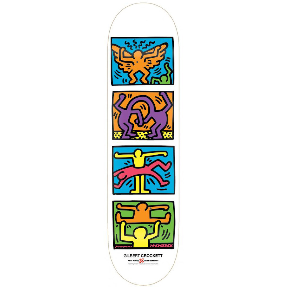 Keith Haring x Alien Workshop Retrospect Skateboard Deck | Keith Keith Haring x Alien Workshop Retrospect Skateboard Deck | Keith