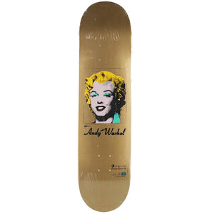 Andy Warhol, Marilyn Gold Skateboard Deck by Alien Workshop, GC Editions