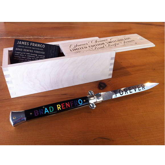 James Franco, Limited Edition Switchblade, GC Editions