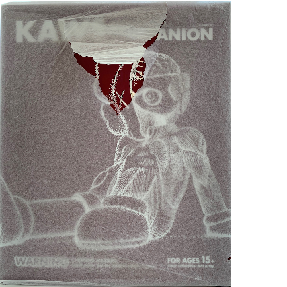 Kaws Companion Resting Place カウズ BAPE KAWS Resting Place Vinyl Figure Grey - US