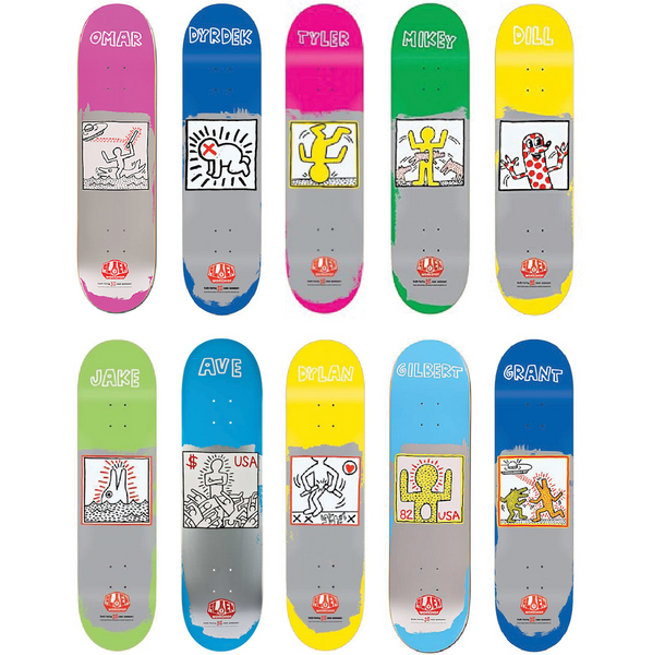 Alien Workshop Pro Series II set | Keith Haring | GC Editions Alien Workshop Pro Series II set | Keith Haring | GC Editions
