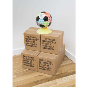 "The Thing Quarterly Issue 27" Gingham Soccer Ball